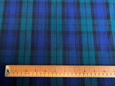 Tartan en coton tissé plat 100 % coton 147 cm de large Coton imprimé à carreaux Idéal pour la couture, le matelassage, l'artisanat, la confection de vêtements, la décoration intérieure